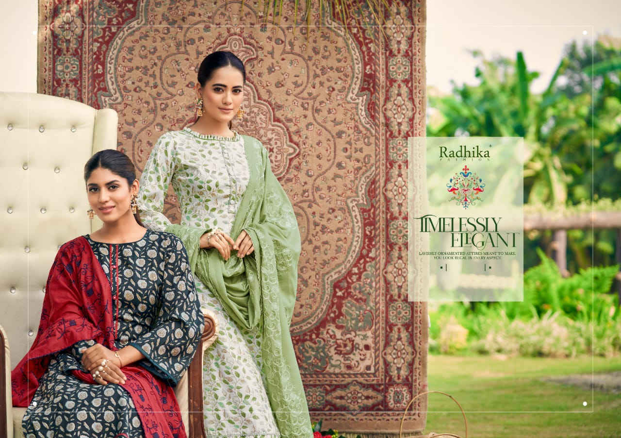 Azara Blossom 9 Casual Daily Wear Cotton Printed Designer Dress Material Collection